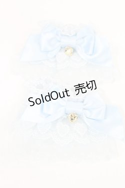 画像1: Angelic Pretty / Cute Ribbonお袖とめ  サックス H-25-07-04-1040-AP-AC-NS-ZH