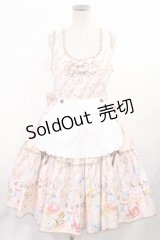 metamorphose / Flavor Paradeエプロン付ジャンパースカート Free アイボリー H-25-07-04-1005-ME-OP-NS-ZH