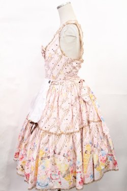 画像2: metamorphose / Flavor Paradeエプロン付ジャンパースカート Free アイボリー H-25-07-04-1005-ME-OP-NS-ZH