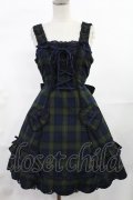 Angelic Pretty / ハートポケットジャンパースカート FREE ネイビー H-25-07-04-1006-AP-OP-YZ-ZH