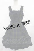 Angelic Pretty / ハートポケットジャンパースカート FREE ネイビー H-25-07-04-1006-AP-OP-YZ-ZH