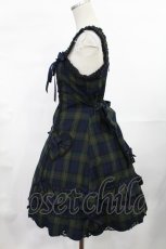 画像2: Angelic Pretty / ハートポケットジャンパースカート FREE ネイビー H-25-07-04-1006-AP-OP-YZ-ZH (2)