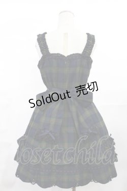 画像3: Angelic Pretty / ハートポケットジャンパースカート FREE ネイビー H-25-07-04-1006-AP-OP-YZ-ZH