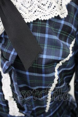 画像4: axes femme kawaii / タータンチェックワンピース M ブルー H-25-07-04-1009-AX-OP-NS-ZH