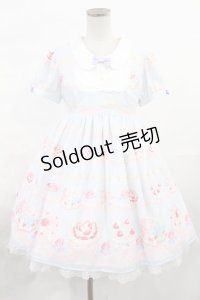 Angelic Pretty / ホイップShow Caseワンピース Free サックス H-25-07-04-1010-AP-OP-NS-ZH