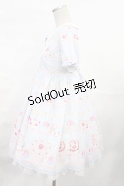 画像2: Angelic Pretty / ホイップShow Caseワンピース Free サックス H-25-07-04-1010-AP-OP-NS-ZH