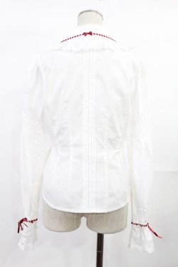 画像3: BABY,THE STARS SHINE BRIGHT / La Patisserie〜Mon peche mignon〜ブラウス Free オフ/レッド H-25-07-04-1020-BA-BL-NS-ZH