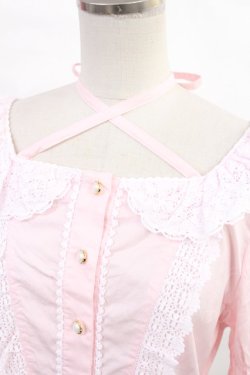 画像4: BABY,THE STARS SHINE BRIGHT / Bonbon Parfumブラウス Free ピンク H-25-07-04-1021-BA-BL-NS-ZH