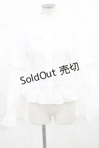 BABY,THE STARS SHINE BRIGHT / フリルフリルブラウス Free オフ H-25-07-04-1022-BA-BL-NS-ZH