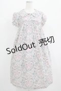 Jane Marple / ハートペイズリー丸襟ワンピース  オフ H-25-07-04-006-JM-OP-KB-ZH