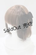 Cerise / ベルベットリボンバレッタ  ブラック H-25-07-04-062-LO-AC-KB-ZH