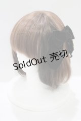 Cerise / ベルベットリボンバレッタ  ブラック H-25-07-04-062-LO-AC-KB-ZH