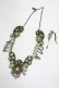 画像1: Michal Negrin / フラワーレースストーンネックレス＆ピン  グリーン H-25-07-04-071-LO-AC-KB-ZH (1)