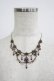 画像2: Michal Negrin / フラワーストーンネックレス  パープル H-25-07-04-072-LO-AC-KB-ZH (2)