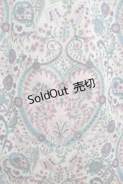 画像4: Jane Marple / ハートペイズリー丸襟ワンピース  オフ H-25-07-04-006-JM-OP-KB-ZH