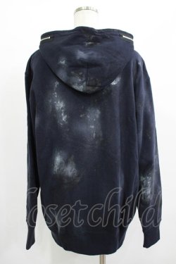 画像3: SEX POT ReVeNGe / チェーンフードZIPパーカー  紺 H-25-07-04-074-SP-TO-KB-ZH