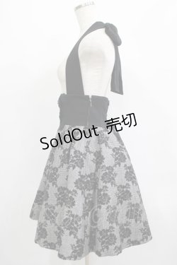 画像2: Sheglit / "Camellia"ジャガードスカート M ブラック H-25-07-04-012-EL-SK-KB-ZH