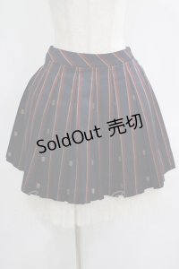 Jane Marple / レジメンタルエンブレムスカート  ネイビー H-25-07-04-016-JM-PA-KB-ZH