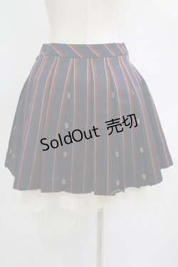 画像3: Jane Marple / レジメンタルエンブレムスカート  ネイビー H-25-07-04-016-JM-PA-KB-ZH