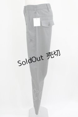 画像2: BPN FOR MEN / ヘリンボーンジョッパーズパンツ  グレー H-25-07-04-023-GO-PA-KB-ZH