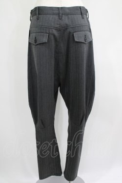 画像3: BPN FOR MEN / ヘリンボーンジョッパーズパンツ  グレー H-25-07-04-023-GO-PA-KB-ZH