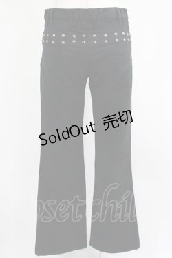 画像3: BPN / スタッズパンツ  黒 H-25-07-04-024-GO-PA-KB-ZH