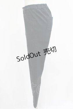 画像2: PUTUMAYO / rotten framesストレッチパンツ  黒 H-25-07-04-025-PT-PA-KB-ZH