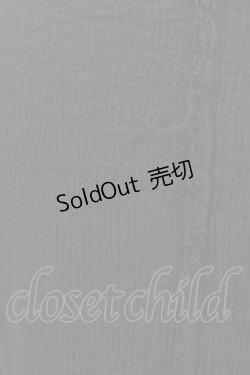 画像4: alice auaa / 楊柳カットトップス 1（メンズサイズ） ブラック H-25-10-24-028-AA-TO-KB-ZH