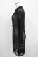 画像2: KILL STAR / Sheer Bondage Long Sleeve Dress M 黒 H-25-07-05-040-SL-OP-KB-ZH (2)