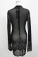画像3: KILL STAR / Sheer Bondage Long Sleeve Dress M 黒 H-25-07-05-040-SL-OP-KB-ZH (3)