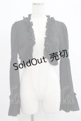 ATELIER PIERROT / 姫袖ボレロ  黒 H-25-07-05-044-EL-TO-KB-ZH