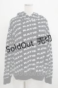 Katie / KATIE LOGO FAB BIG HOODIE FREE ブラック H-25-07-05-045-LO-TO-KB-ZH