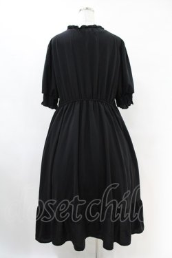画像2: m petit by misako / AMレースアップワンピース 4L ブラック H-25-07-05-1040-LO-OP-NS-ZH