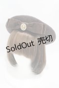 m petit by misako / AMモチーフリボンベレー  ブラウン H-25-07-05-1004-LO-AC-NS-ZH