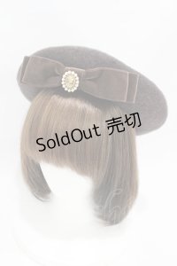 m petit by misako / AMモチーフリボンベレー  ブラウン H-25-07-05-1004-LO-AC-NS-ZH