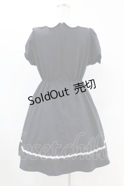 画像2: Amavel / スカラップワンピース Free ネイビー H-25-07-05-1044-CA-OP-NS-ZH