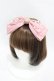 画像1: m petit by misako / NINA'Sコラボバレッタ  ブラック/ピンク H-25-07-05-1005-LO-ZA-NS-ZH (1)