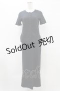 KETTY / カットワンピース+カットカーディガン Free ブラック H-25-07-05-1052-EL-OP-NS-ZH