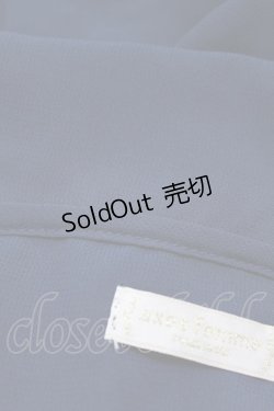 画像3: axes femme POETIQUE / ダブルカラーシフォンブラウス M ネイビー H-25-07-05-1058-AX-BL-NS-ZH