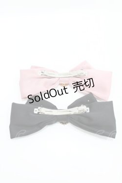 画像4: m petit by misako / NINA'Sコラボバレッタ  ブラック/ピンク H-25-07-05-1005-LO-ZA-NS-ZH