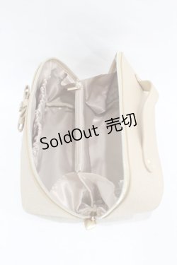 画像2: m petit by misako / ビジューリボンポーチ  ゴールド H-25-07-05-1008-LO-ZA-NS-ZH