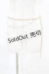 KETTY / パールチェーンベルト  ゴールド H-25-07-05-1009-EL-ZA-NS-ZH