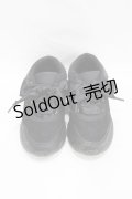 m petit by misako / リボンレース スニーカー LL ブラック H-25-07-05-1002-LO-SH-NS-ZH