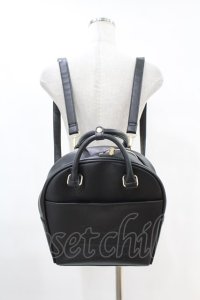 m petit by misako / TT*AM2WAYリュック  ブラック H-25-07-05-1017-LO-BG-NS-ZH