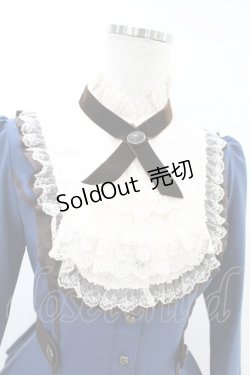 画像4: Innocent World / フルールバッスルドレス(長袖) M ブルー×ショコラ/Blue×Chocolat H-25-07-05-1026-IW-OP-NS-ZH