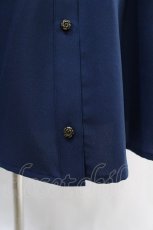 画像5: Innocent World / フルールバッスルドレス(長袖) M ブルー×ショコラ/Blue×Chocolat H-25-07-05-1026-IW-OP-NS-ZH (5)