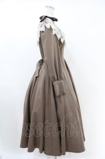 画像3: Innocent World / リボンレースワンピース M モカ×生成/Mocha×Beige H-25-07-05-1027-IW-OP-NS-ZH (3)