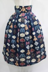 Melody BasKet / Bear labelスカート M ネイビー H-25-07-05-007-LO-SK-KB-ZH