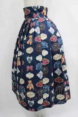 画像2: Melody BasKet / Bear labelスカート M ネイビー H-25-07-05-007-LO-SK-KB-ZH