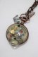 画像1: Q-pot. / ALICE-Melty Pocket Watch Necklace  ブロンズ H-25-07-05-074-QP-AC-KB-ZH (1)